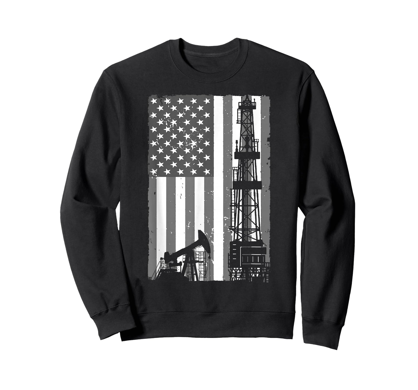 Cool Oil Field Art for Men Women Oilfield Drilling Lovers T-Shirt