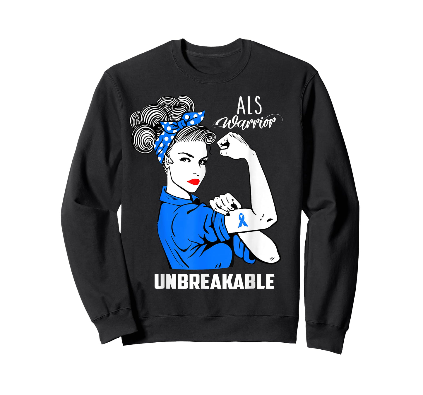 ALS Warrior Unbreakable Shirt ALS Awareness Gift T-Shirt