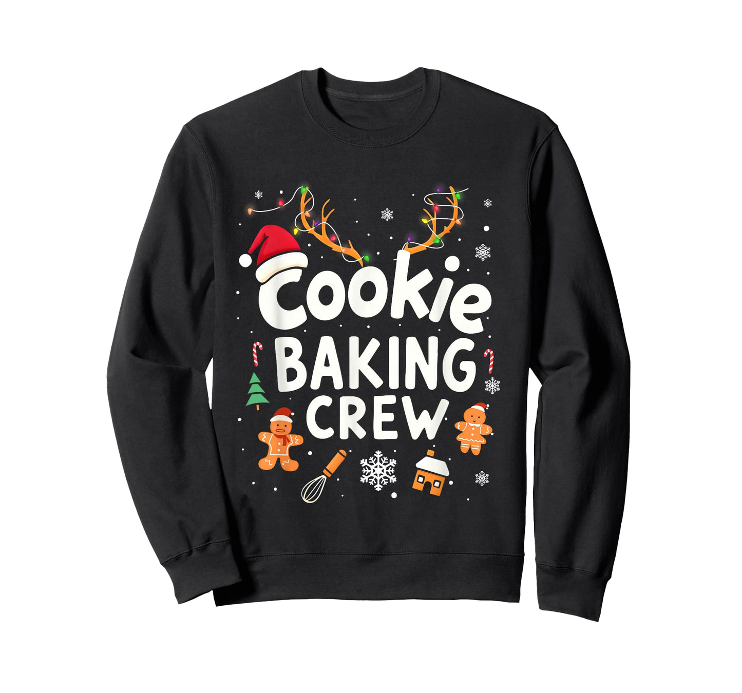 Christmas Cookie Baking Crew Family Baking Team Funny Cookie T-Shirt