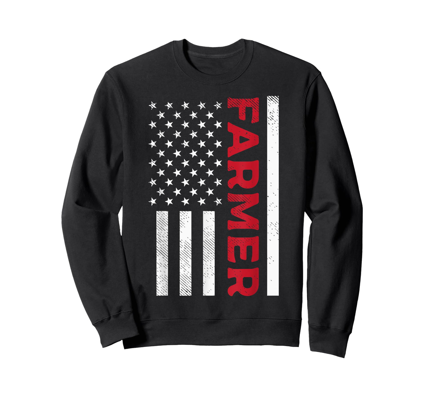 American Flag Farmer Country Farming Farm Patriotic Gift T-Shirt
