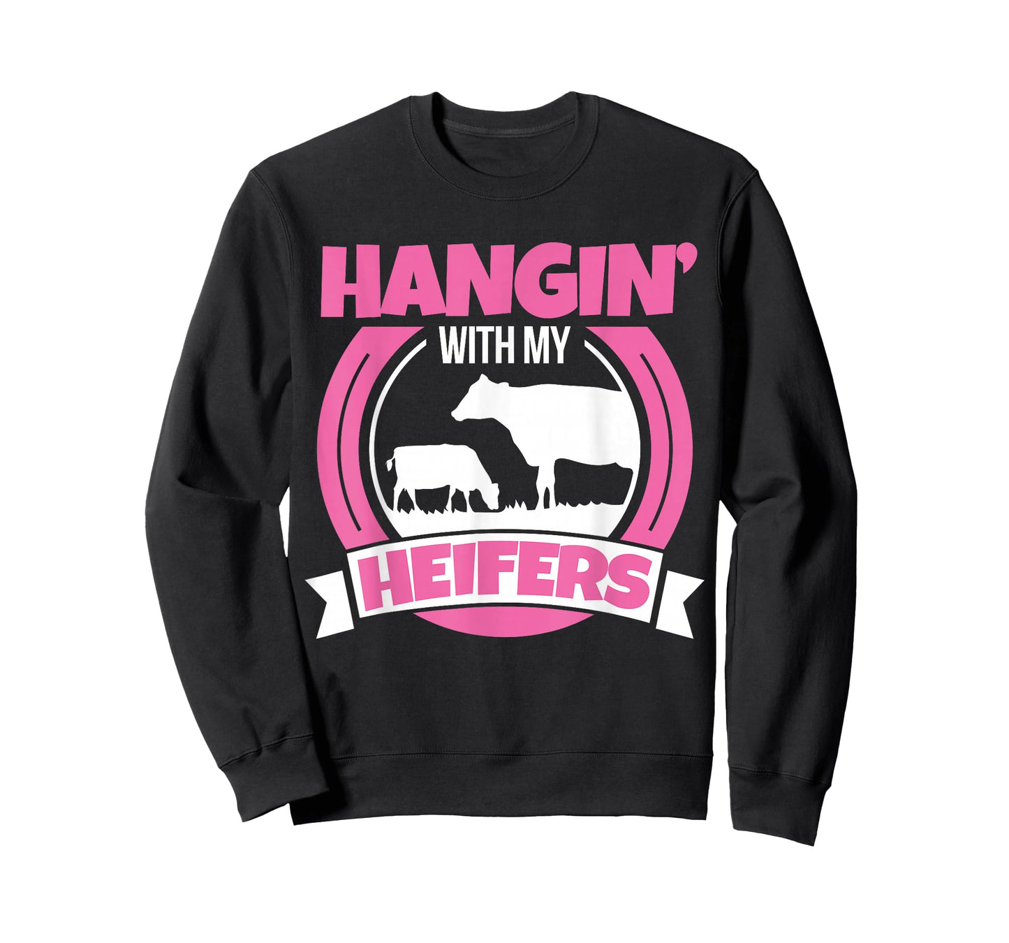 Cow Lover Cattle Farmer - Hanging With My Heifers - Cow T-Shirt