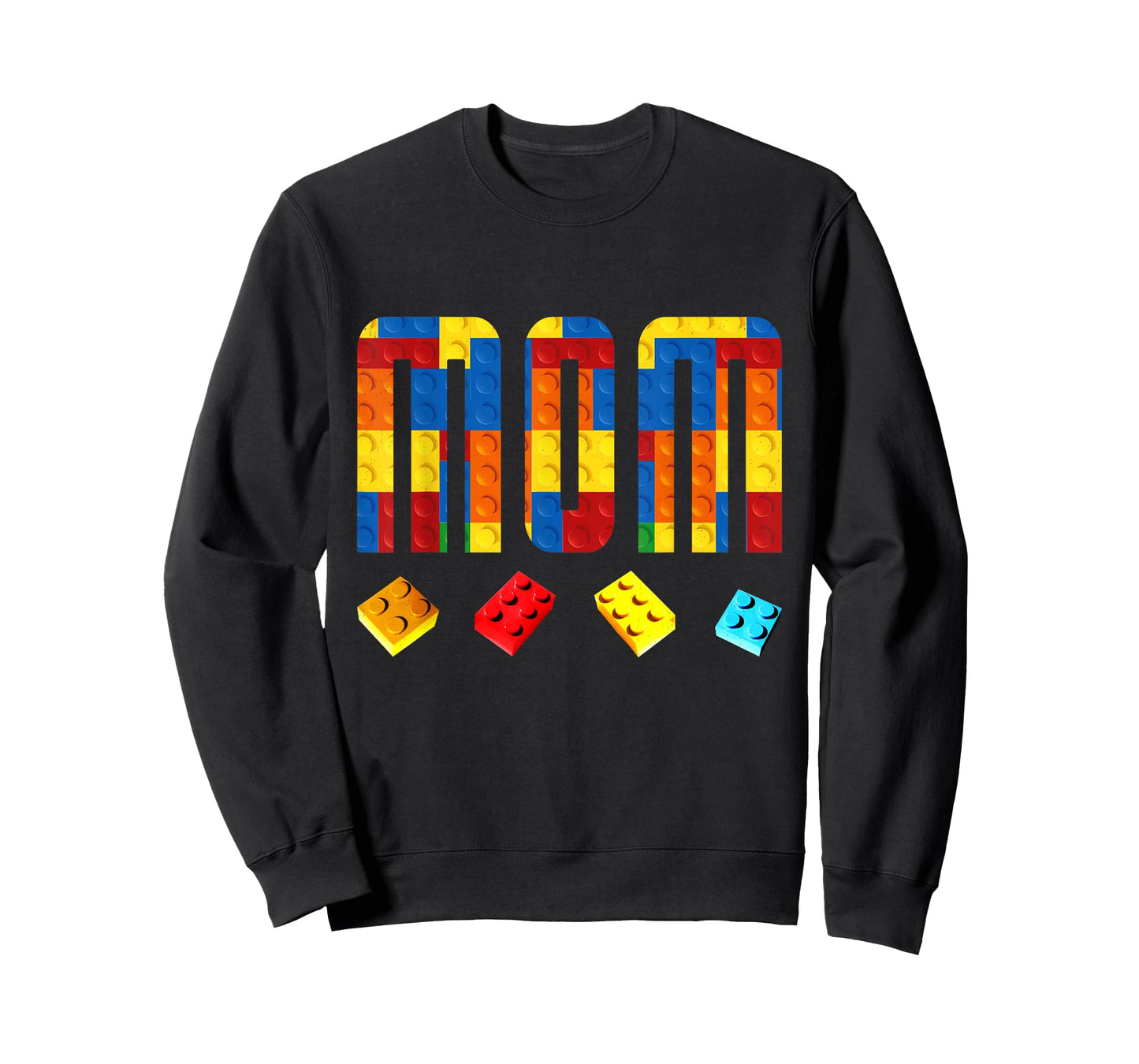 Mom Master Builder Building Blocks Birthday Family Matching T-Shirt