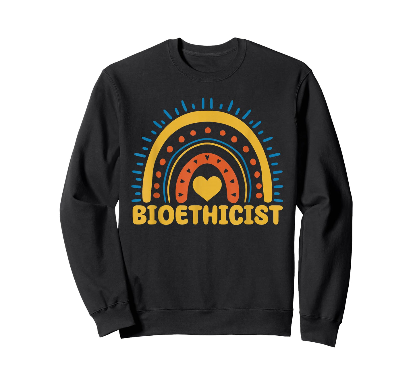 Cute Bioethicist Boho Rainbow Medical Ethicist Bioethics T-Shirt