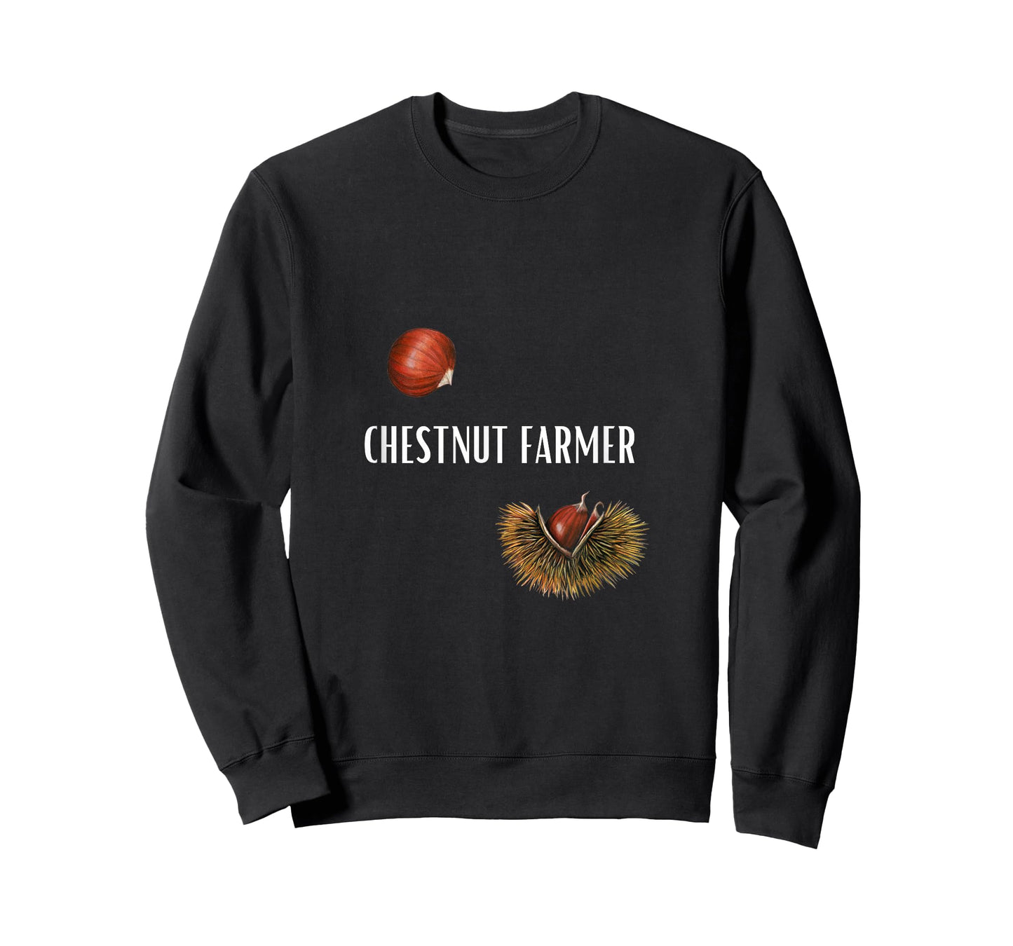 Chestnut Farmer Castanea Mollissima Nut Grower T-Shirt