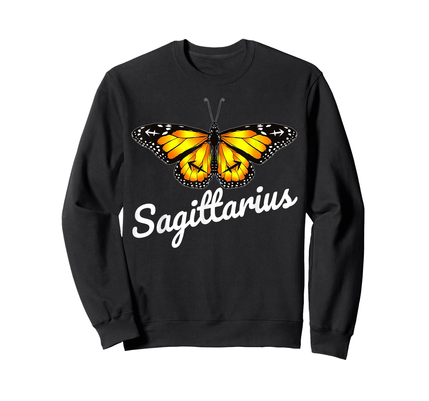 Sagittarius Butterfly Wings Sagittarius Zodiac Sign to Women T-Shirt