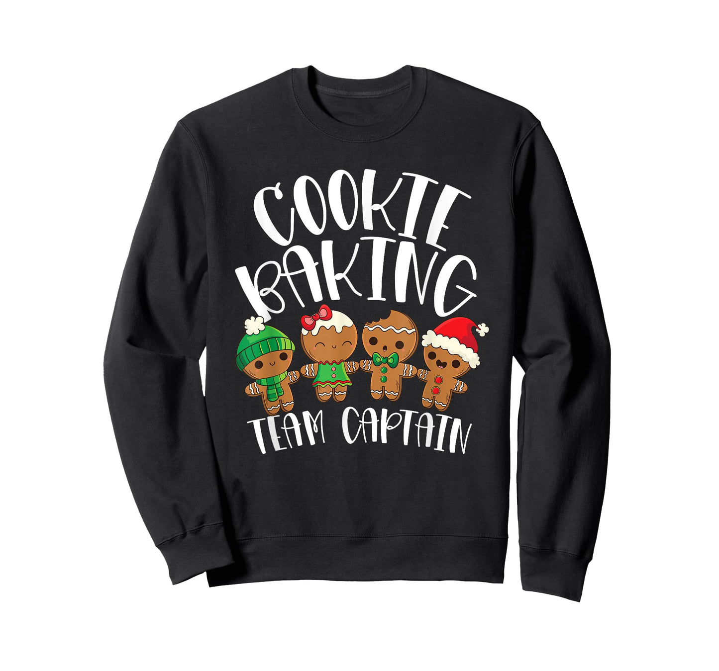 Cookie Baking Team Captain Christmas bakers Gingerbread Gift T-Shirt