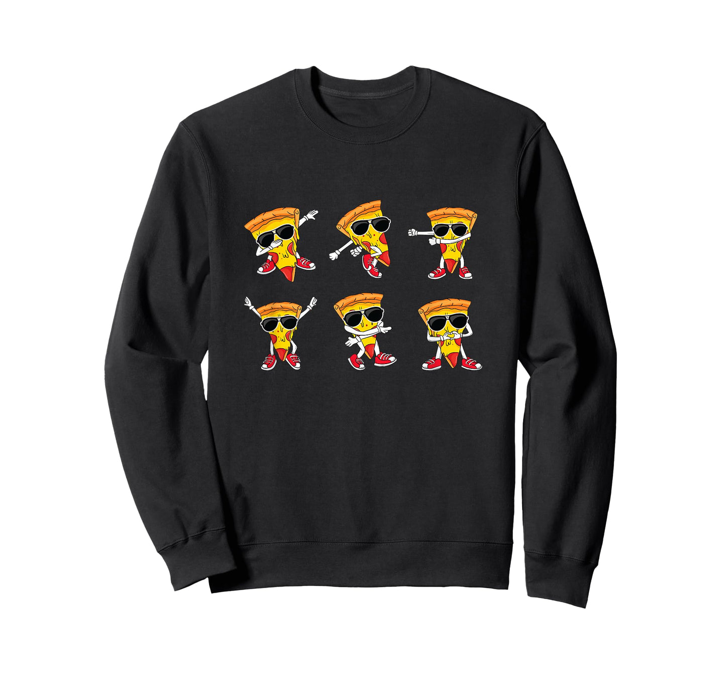Dabbing Pizza Slice Dance Pizza Dancing Toddler Boy Pizza T-Shirt