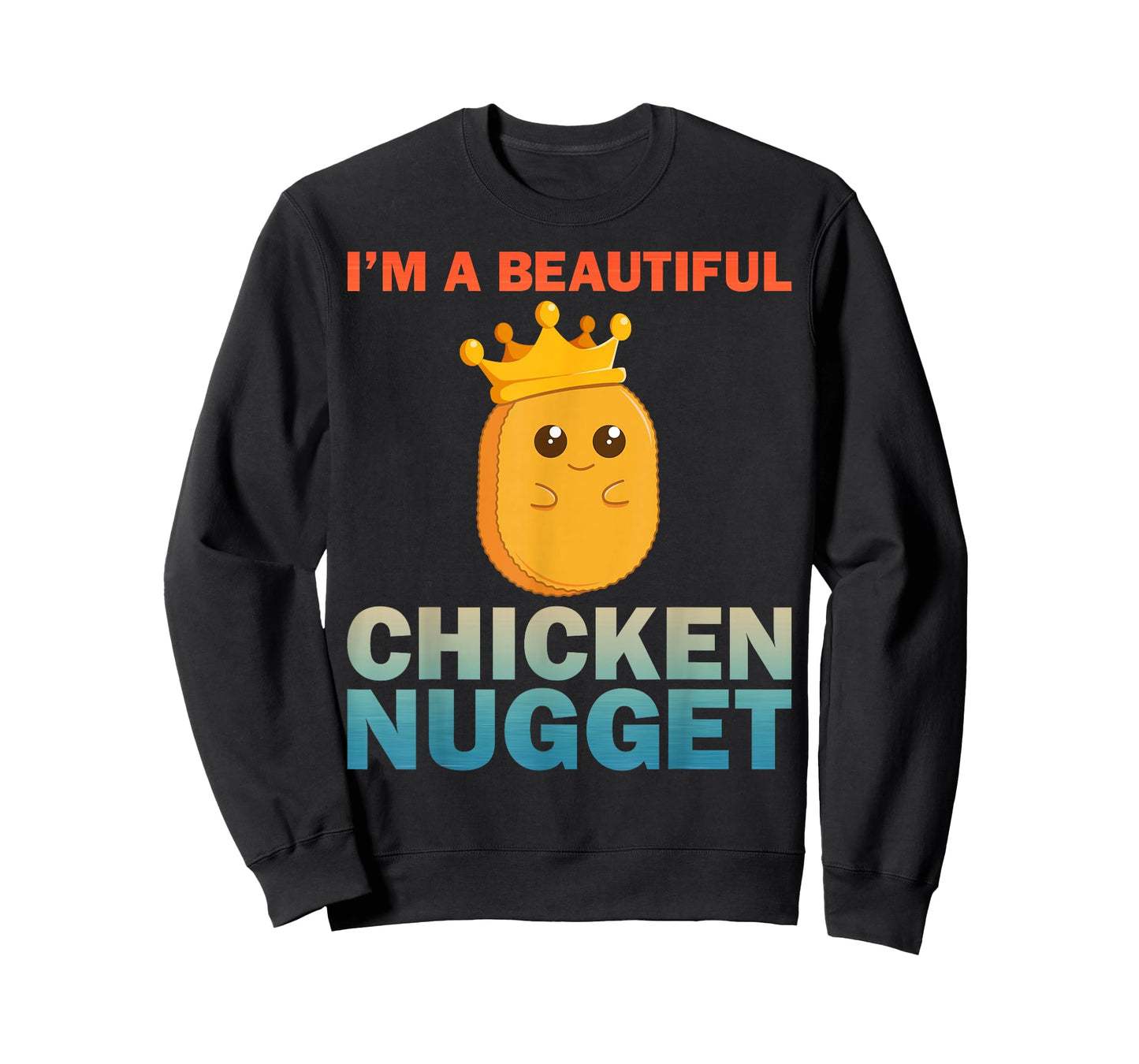 Cute Chicken Nugget Art For Women Girls Chicken Nugget Lover T-Shirt