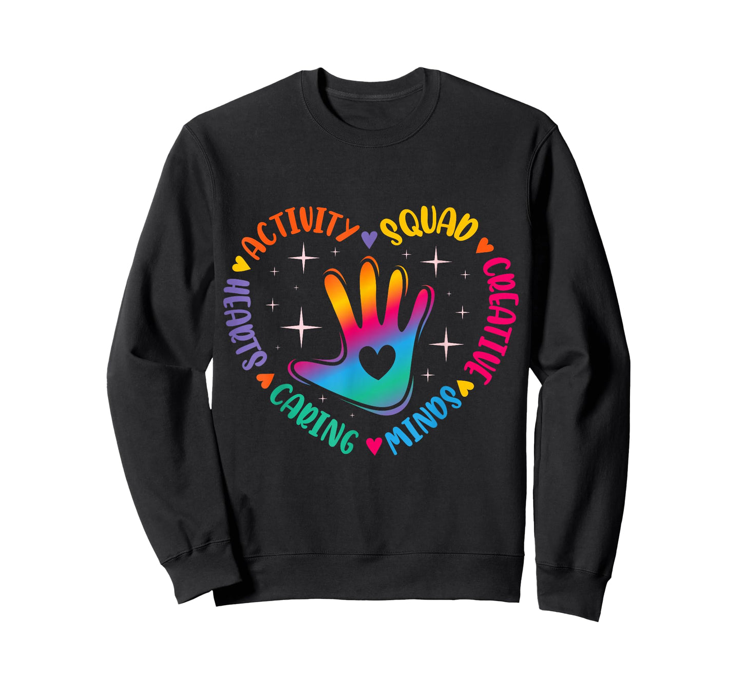 Activity Squad Creative Minds Caring Activities Assistant T-Shirt