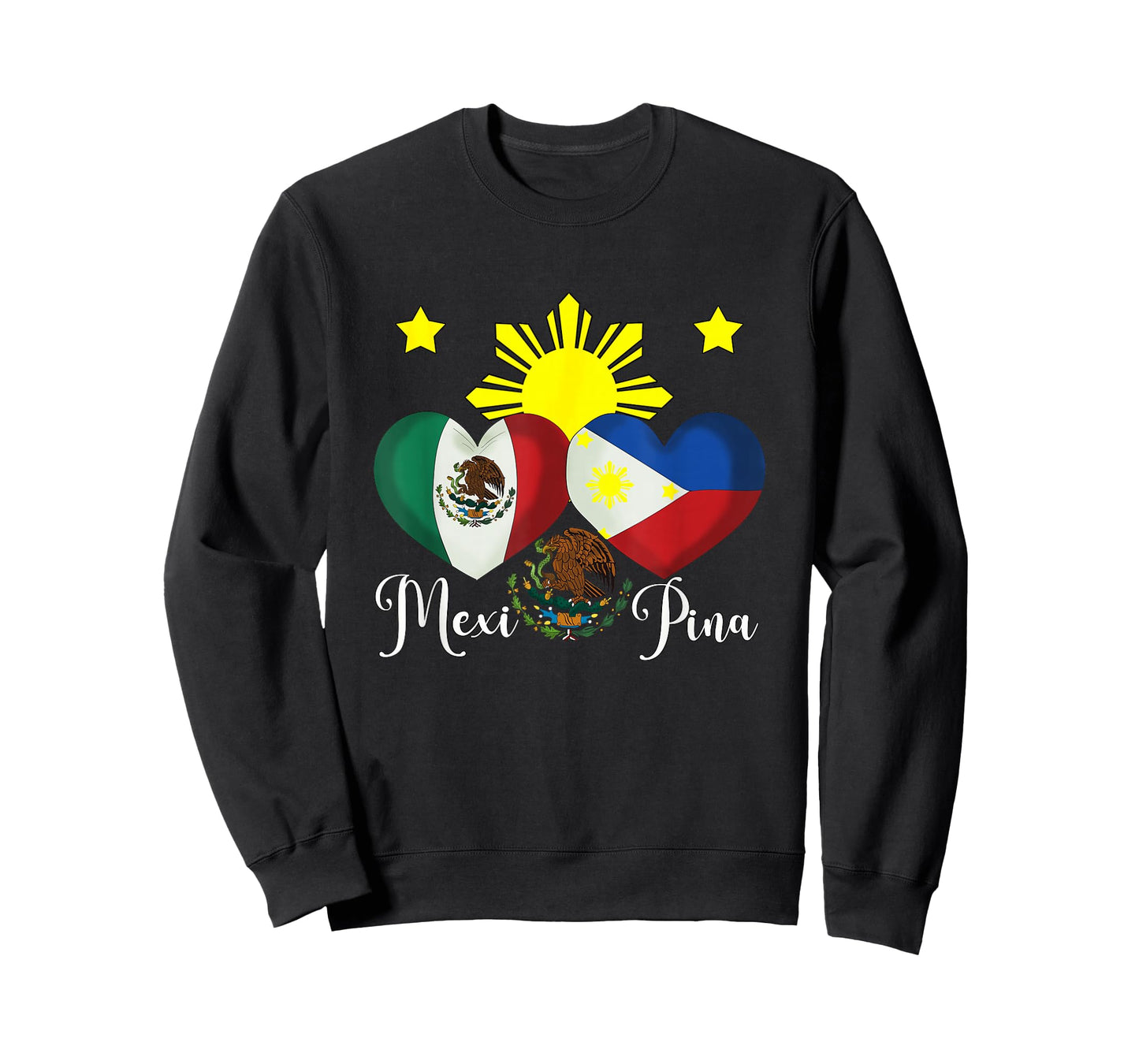 Philippines Mexico Filipino Filipina Mexipina Mexican Flag T-Shirt