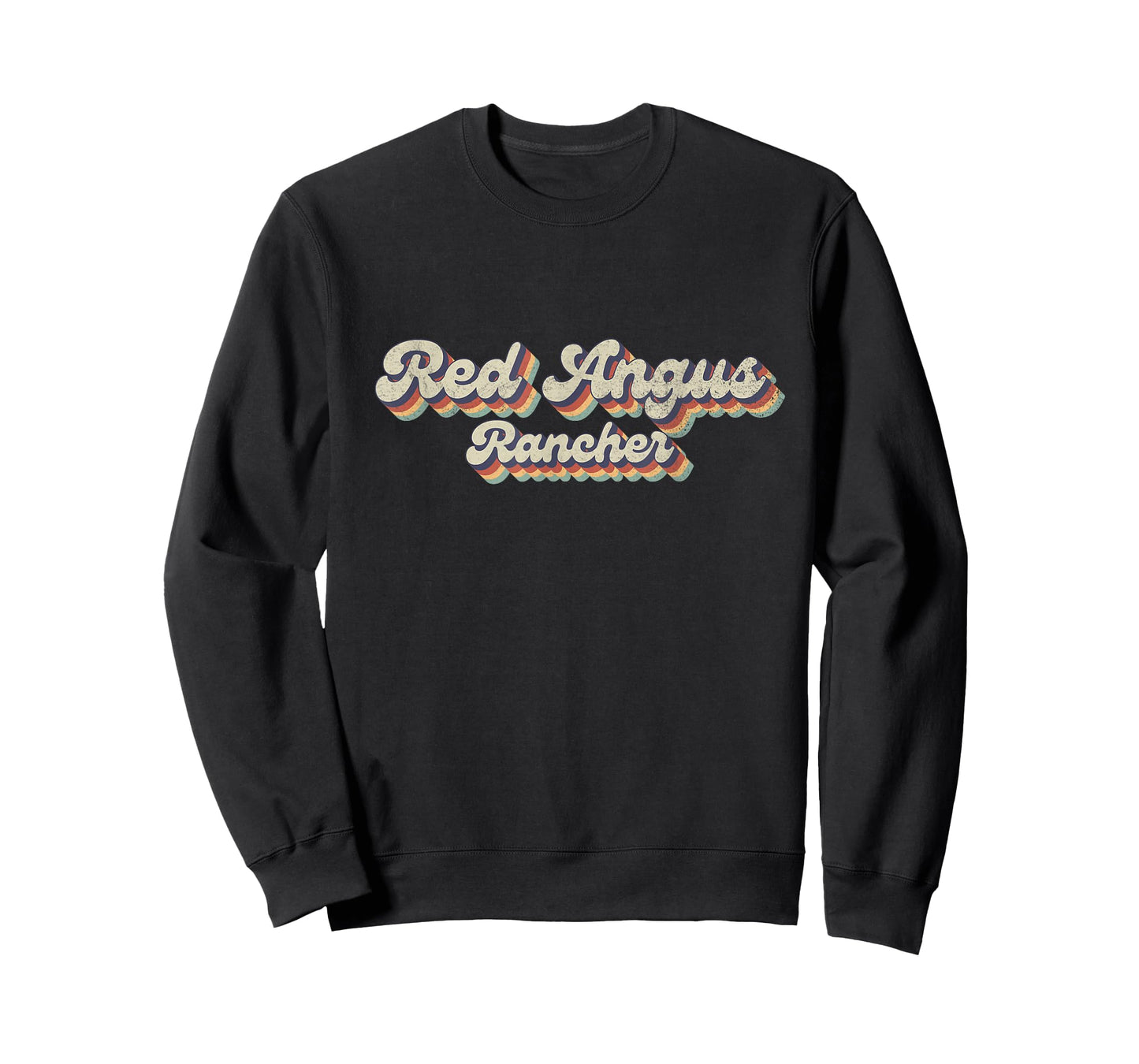 70's Cattle - Vintage Cow Rancher Red Angus T-Shirt