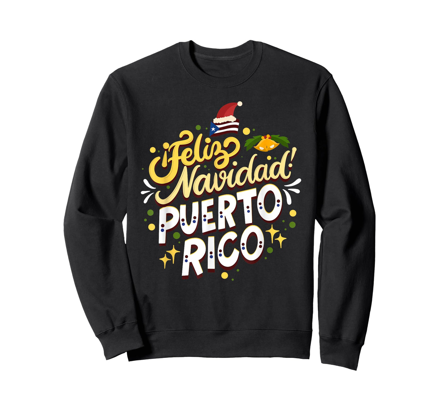 Feliz Navidad Puerto Rico - Christmas Wishes From Boricua T-Shirt