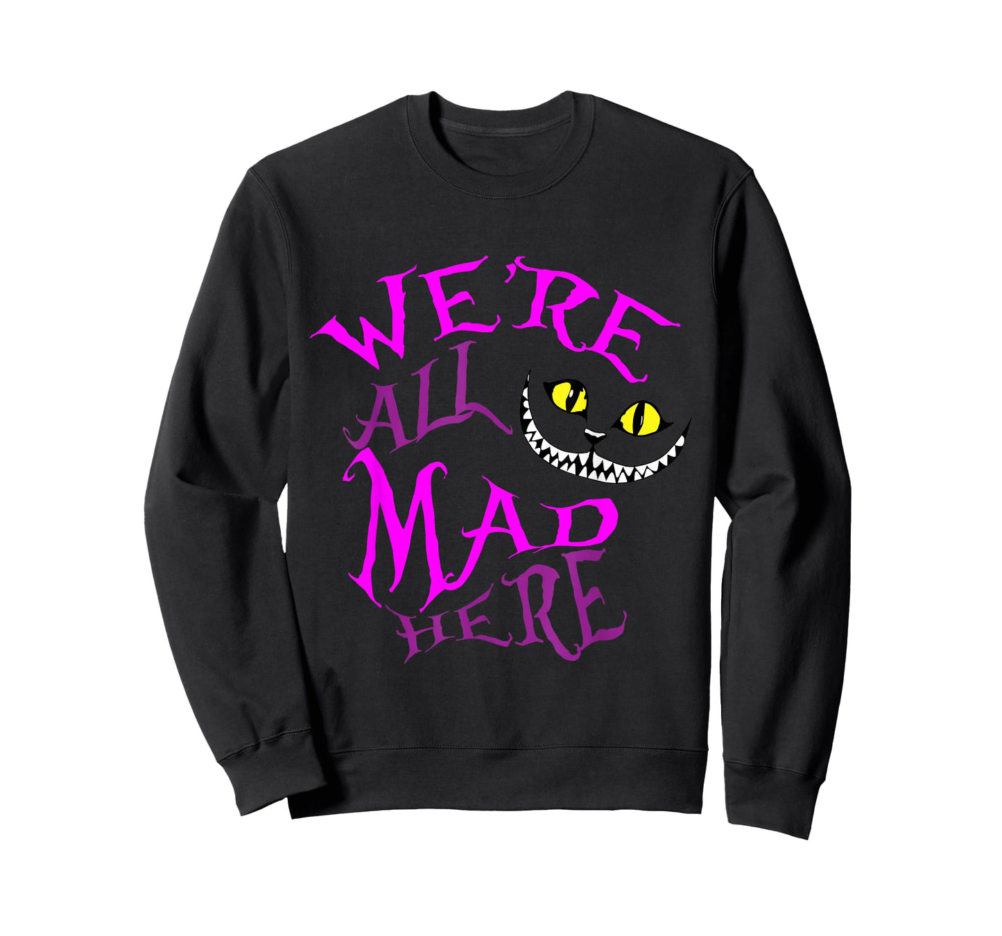 Cheshire Cat - We're All Mad Here T-Shirt