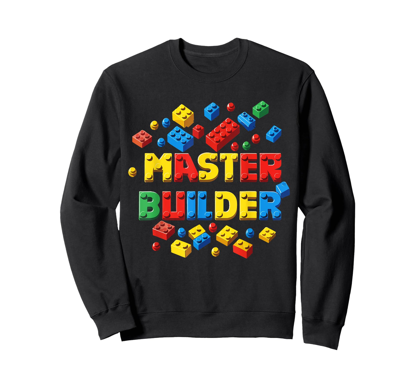 Master Builder, Block Building For A Brick Builder T-Shirt