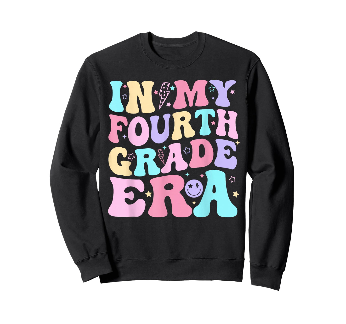 in My Fourth Grade Era Girl Back to School 4th Grade Teacher T-Shirt