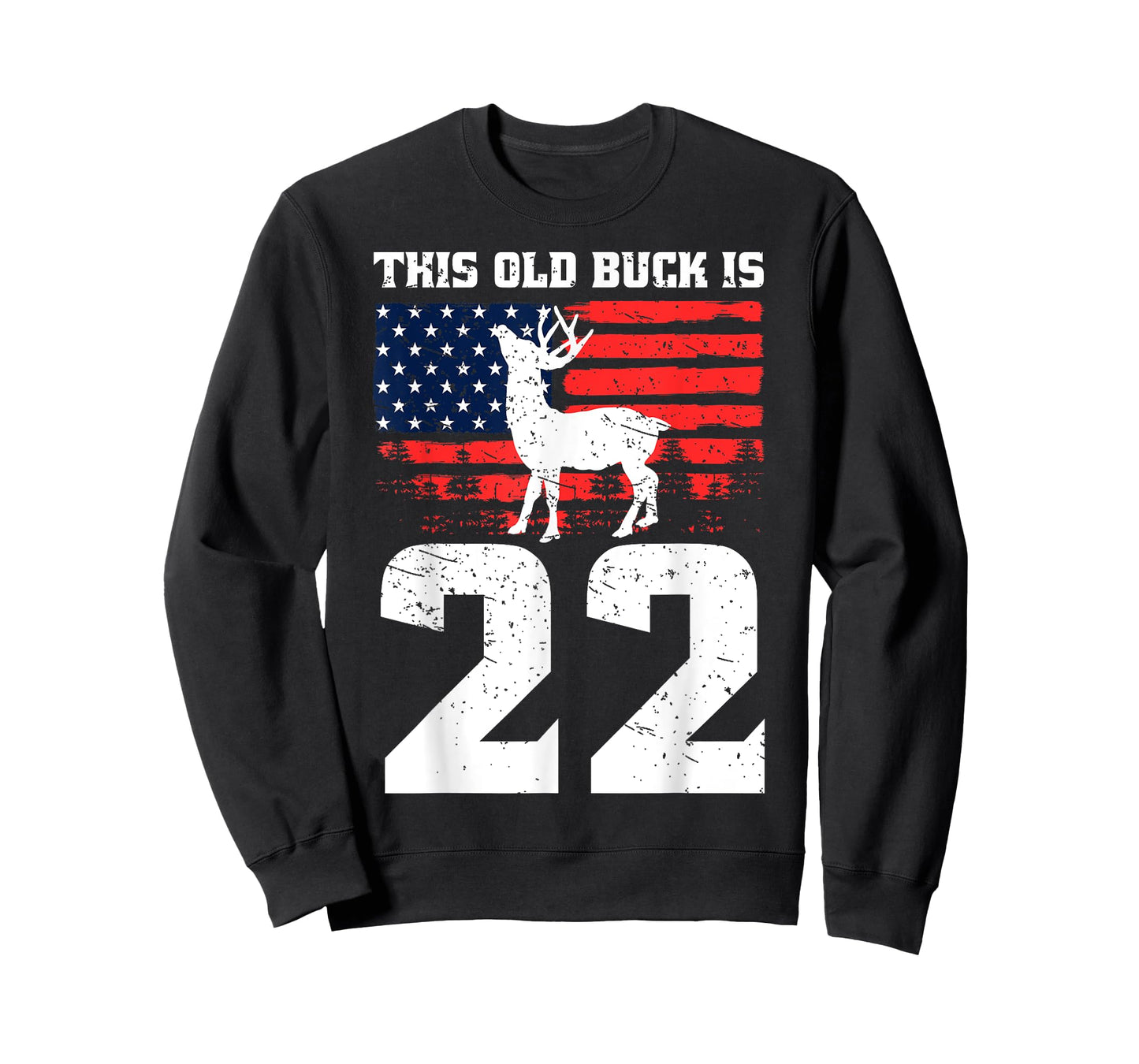 Deer Hunting 22nd Birthday Party Hat Old Buck Hunters USA T-Shirt