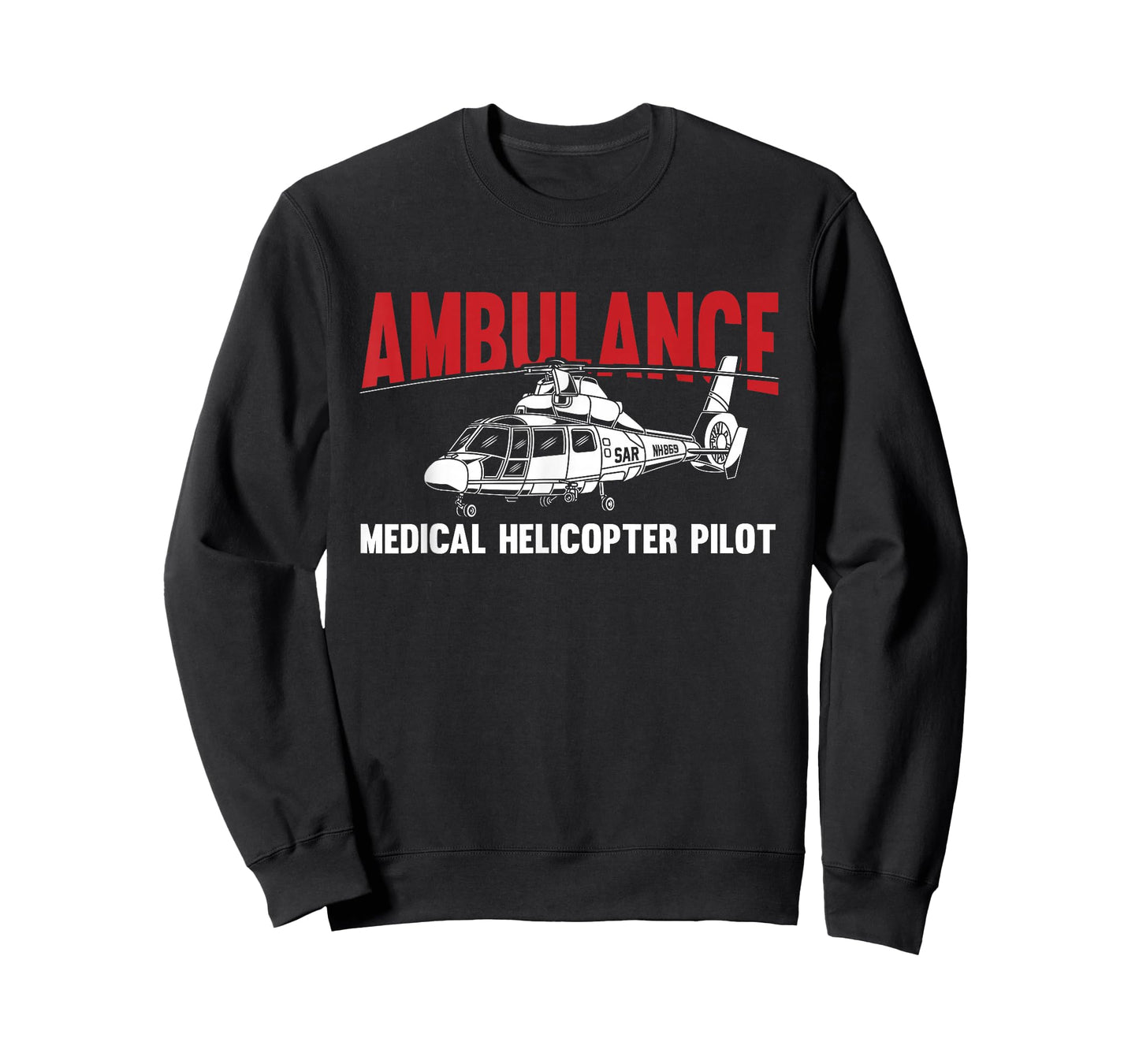 Ambulance Medical Helicopter Pilot - Helicopter EMS T-Shirt