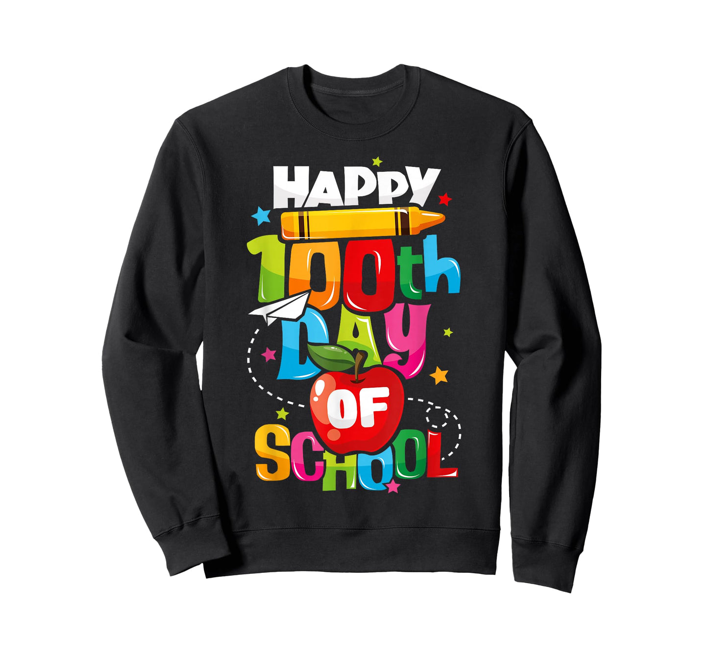 100th Day of School Teachers Kids Child Happy 100 Days T-Shirt
