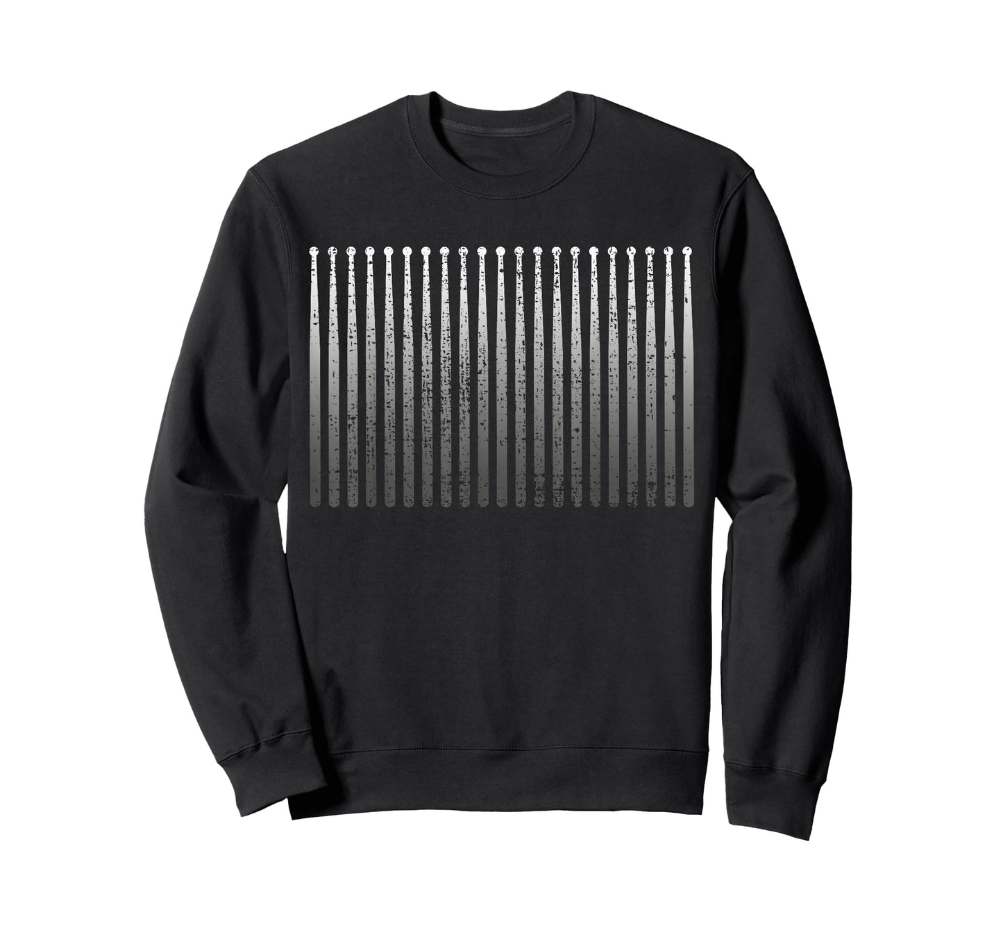 Drummer Shirts Men's Adult Unisex Black Modern Striped T-Shirt