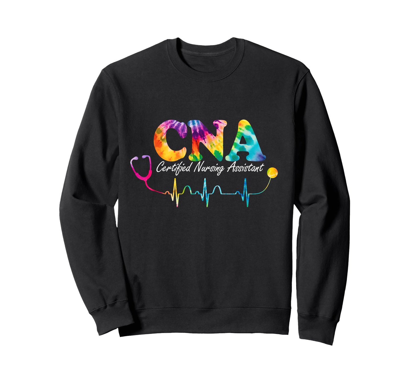 Certified Nursing Assistant Tie Dye CNA Nurse T-Shirt