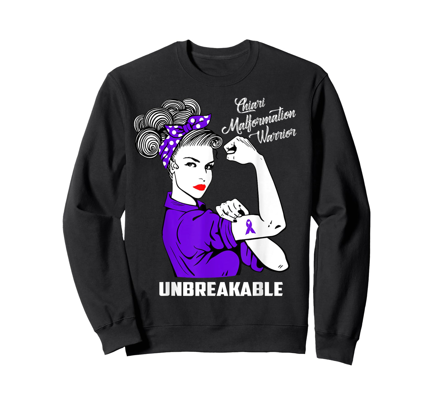 Chiari Malformation Warrior Unbreakable Shirt Awareness Gift T-Shirt