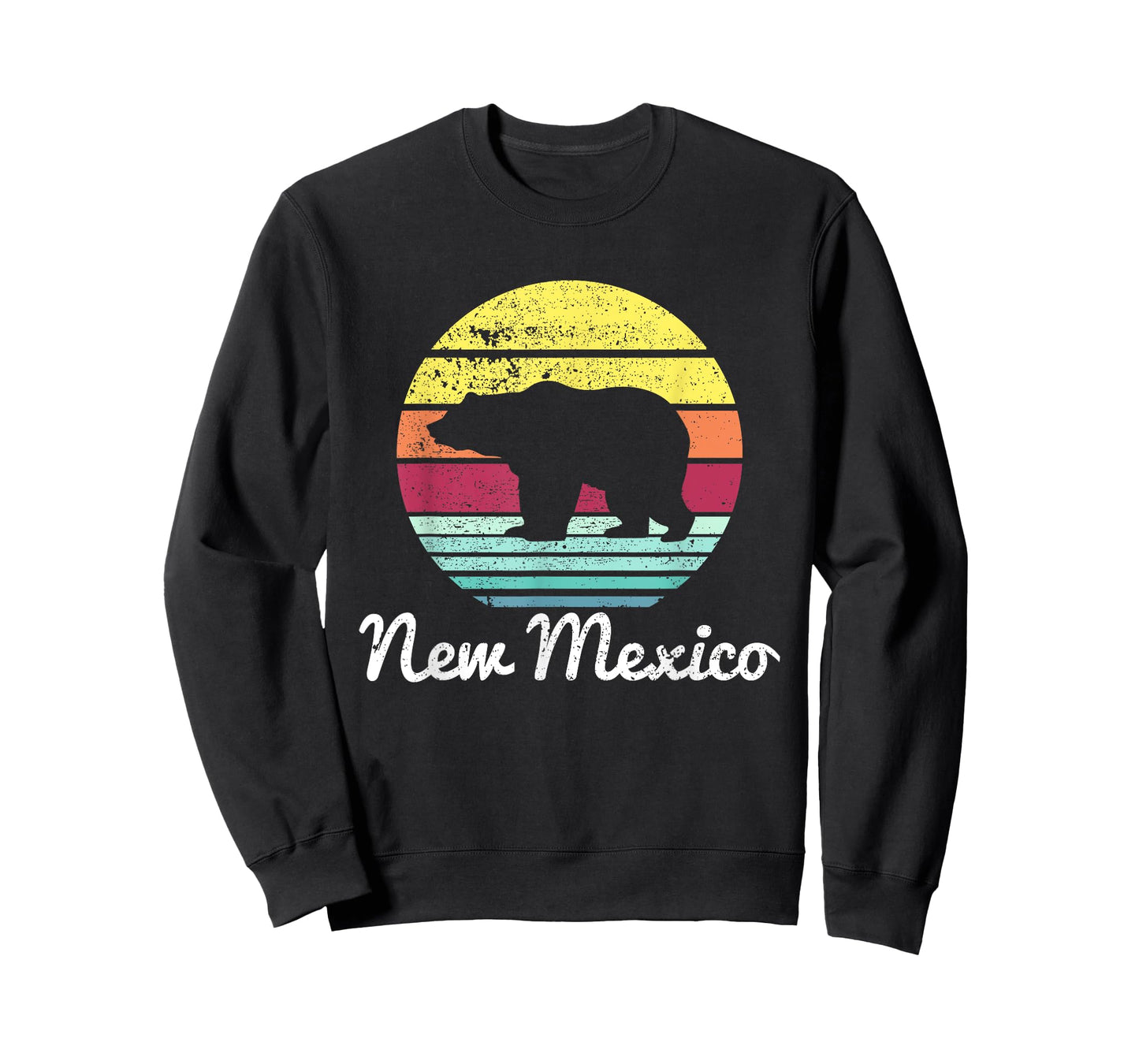Vintage Retro Nm New Mexico Wildlife Bear Adventure T-shirt