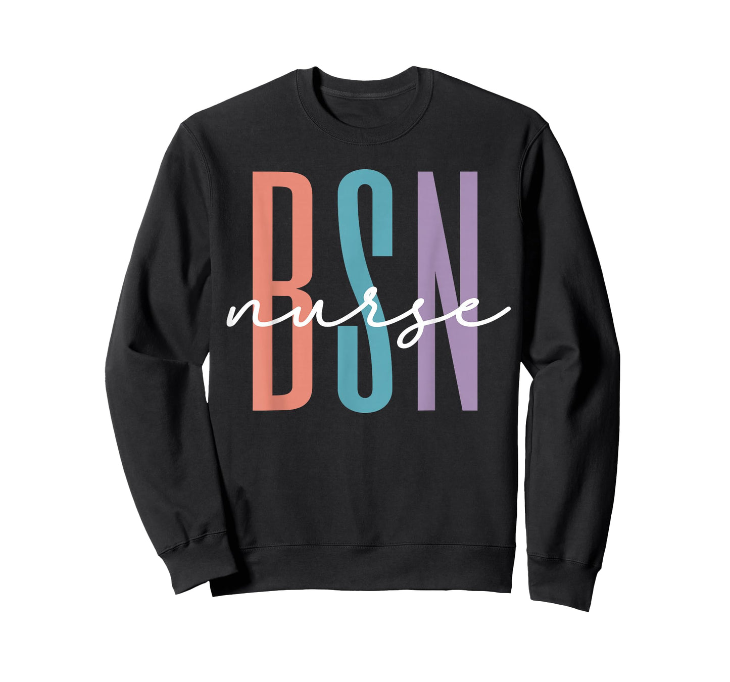Cute BSN Graduate Registered Nurse Graduation BSN RN Rainbow T-Shirt