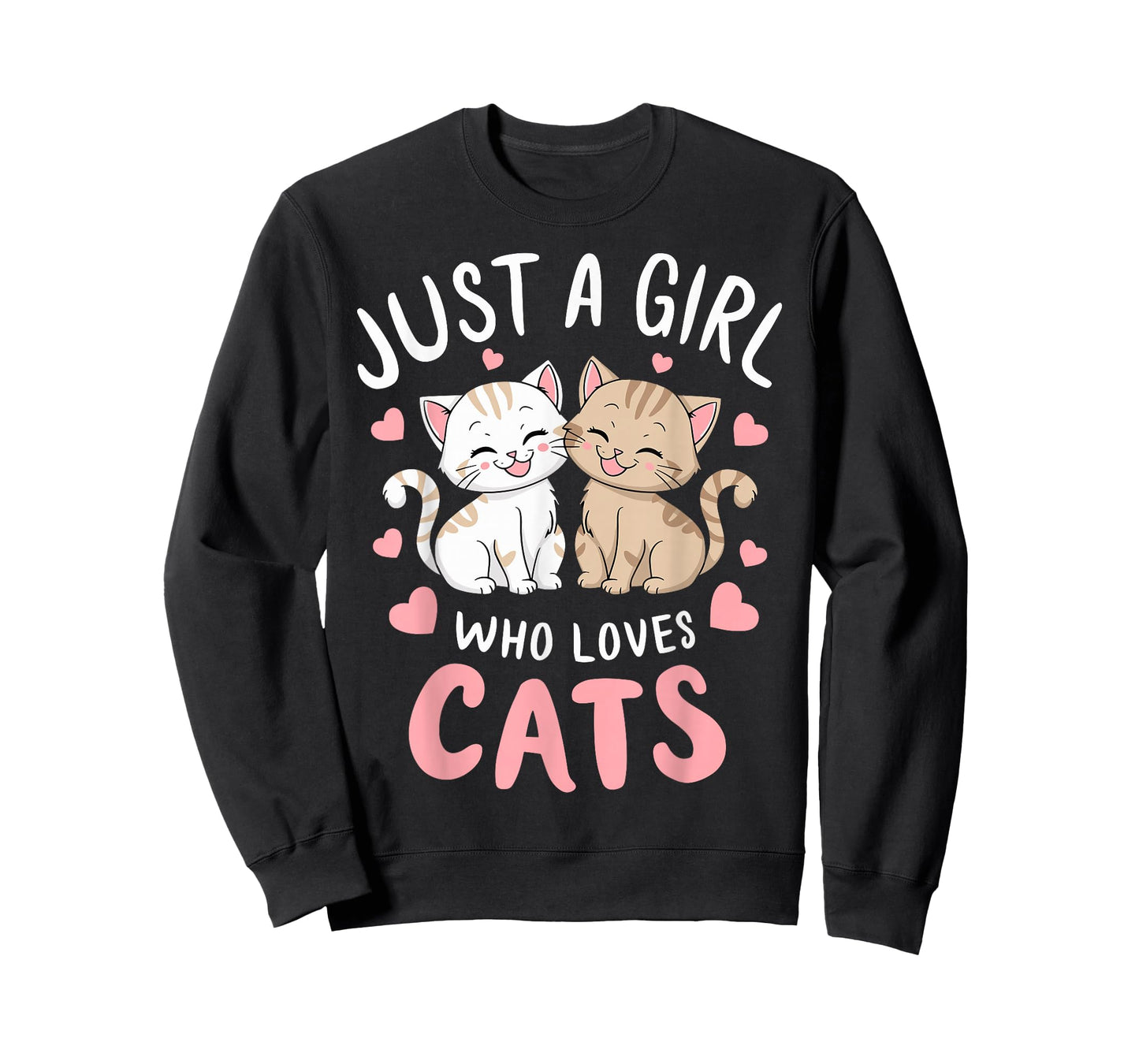 Cat Lover Just A Girl Who Loves Cats T-Shirt
