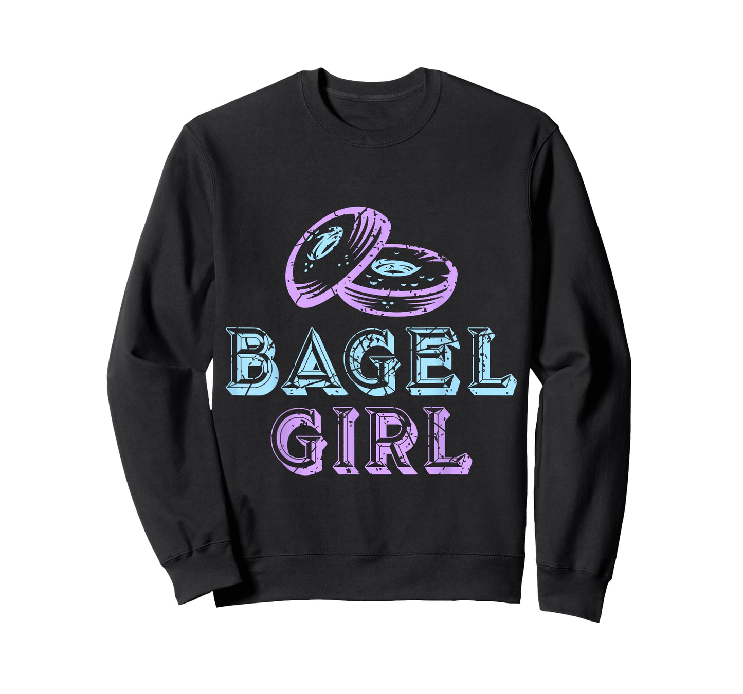 Bagel Girl Funny Bagel Lover Costume Gift T-Shirt