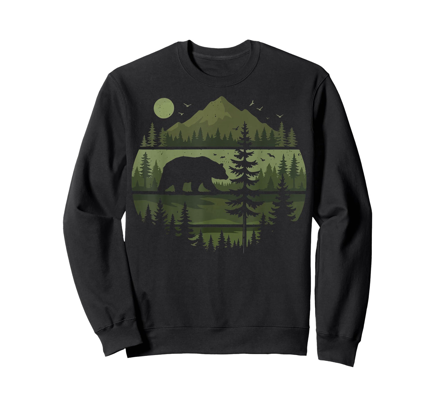 Forest Retro Nature Wildlife Outdoor T-Shirt