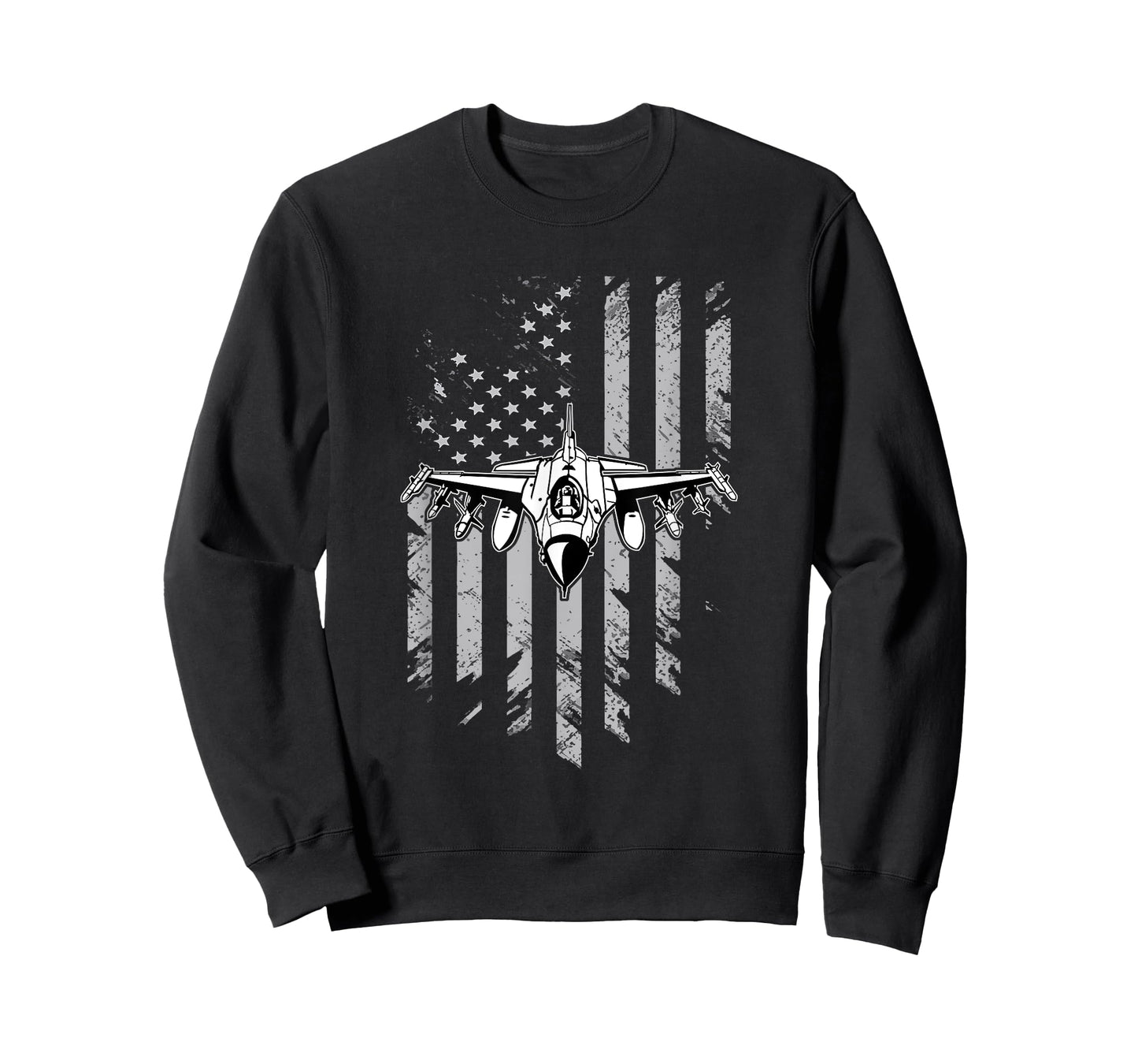 Fighters Fighter Jet Vintage American Flag T-Shirt T-Shirt