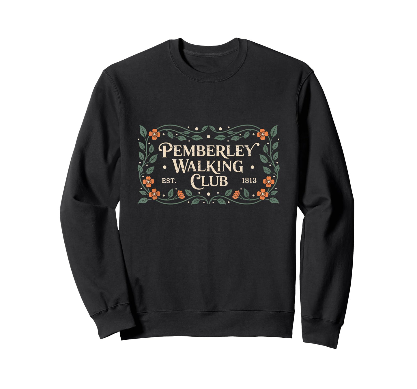Jane Austen Pemberley Walking Club Pride & Prejudice T-Shirt