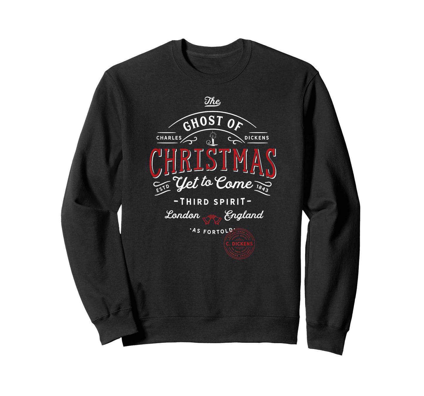 Charles Dickens' Christmas Carol, Ghost of Christmas Future Tradition T-Shirt