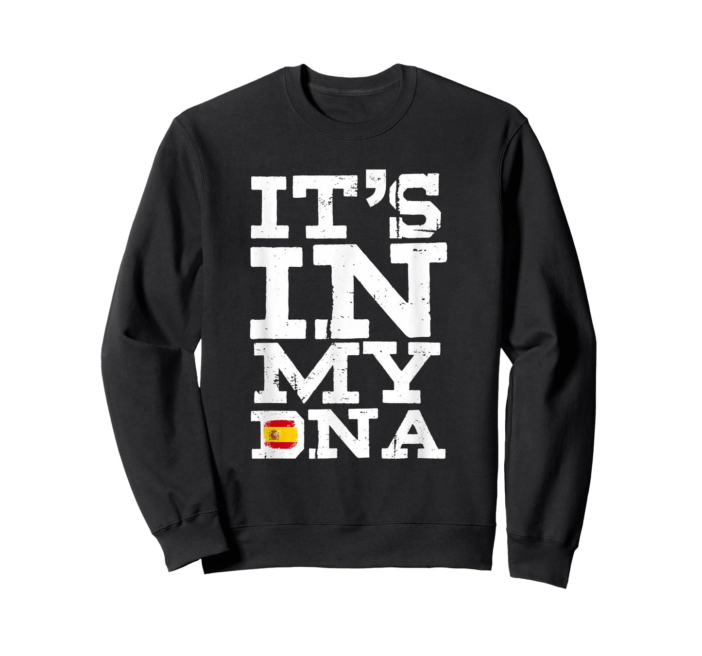 It's In My DNA Spain Spanish Flag Men Women Kids T-Shirt