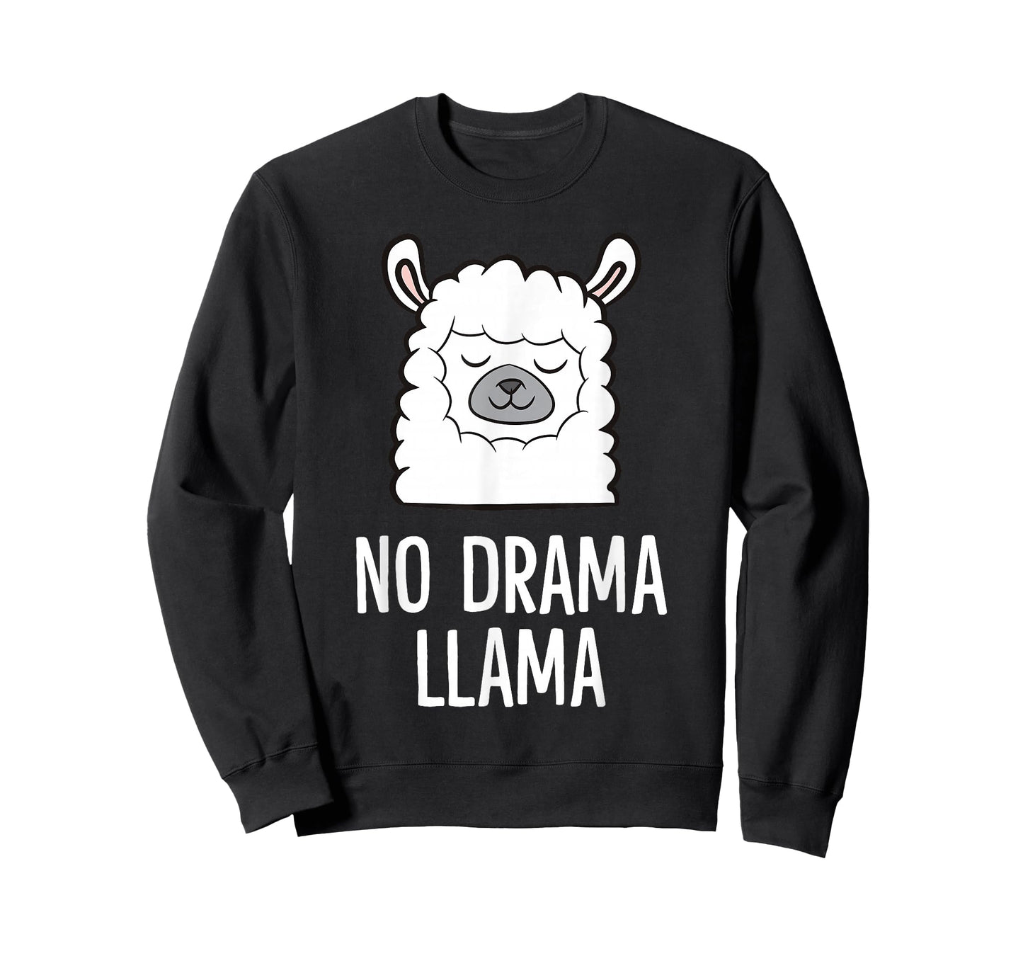 Cute No Drama Llama T-Shirt