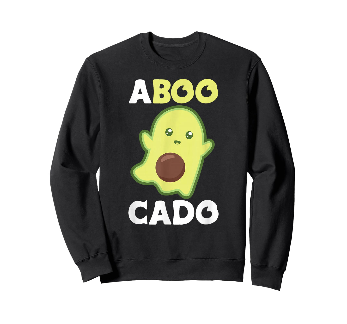 Avocado Ghost For Halloween Funny Avocados Pun T-Shirt