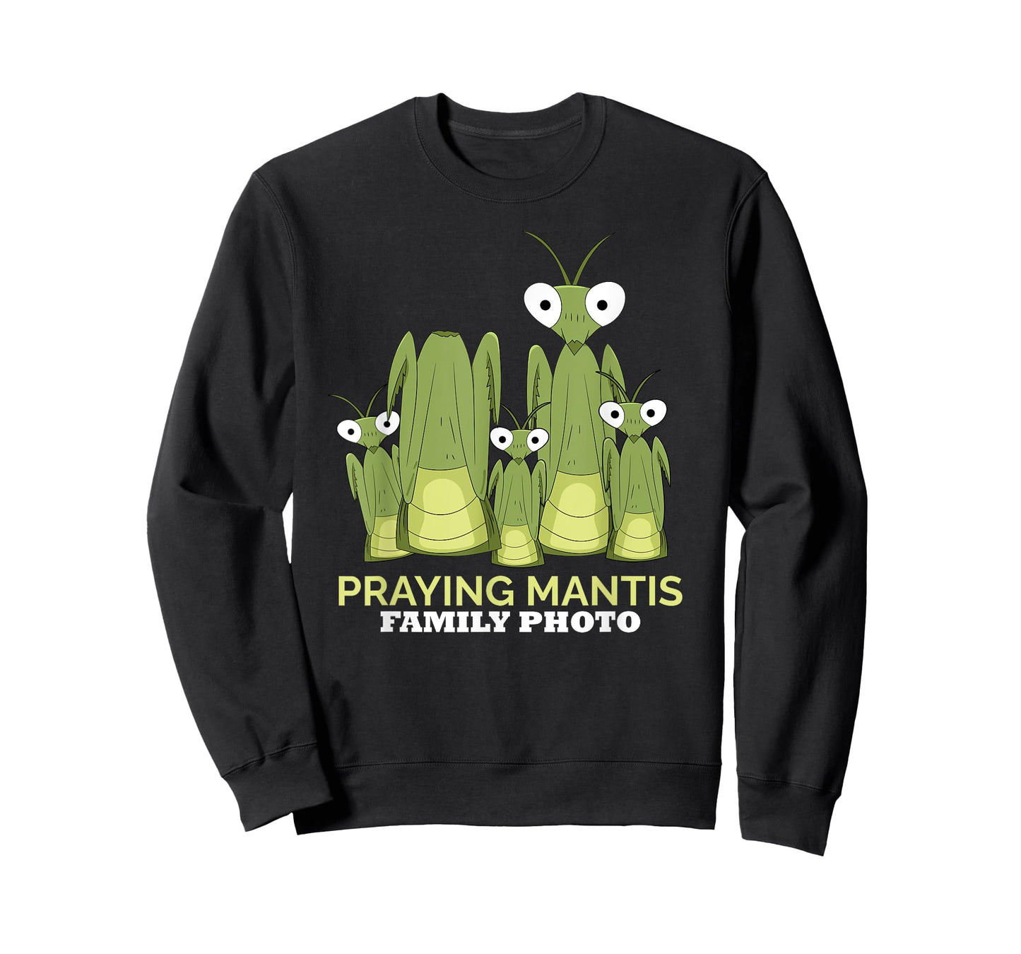 Praying Mantis Family Photo Insect Funny Praying Mantis T-Shirt
