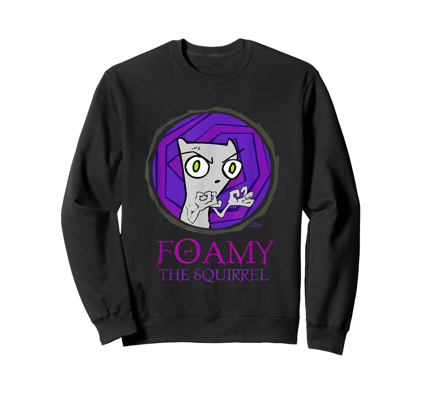 Angry Foamy The Squirrel (Classic Series) T-Shirt