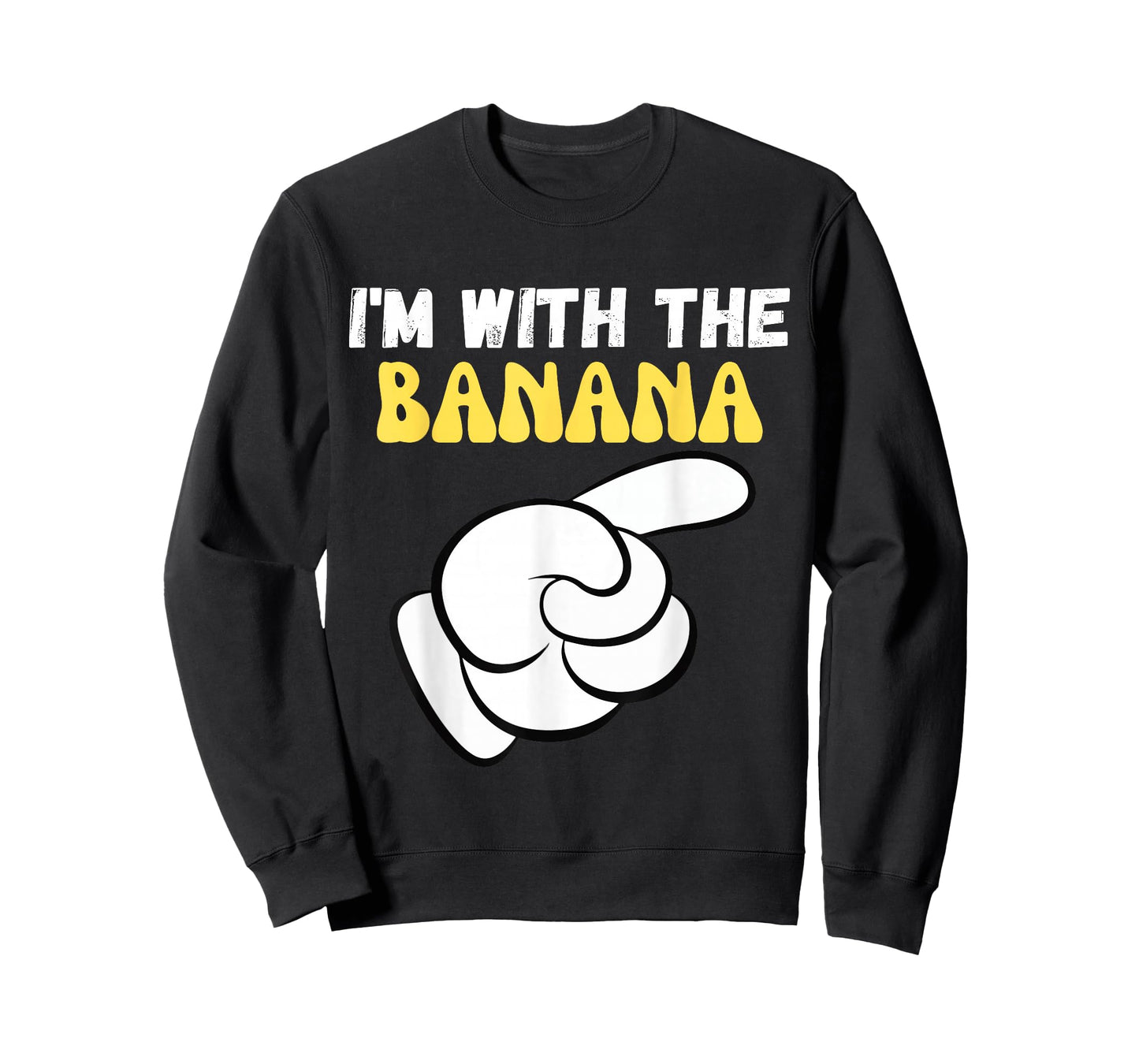 I'm with the Banana Funny Design Im with the Banana T-Shirt
