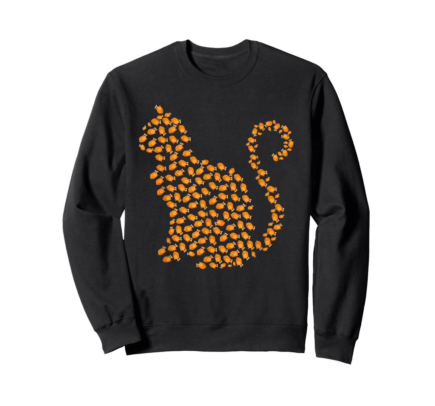 Happy Thanksgiving for Cats Lovers Funny Turkey Cat T-Shirt
