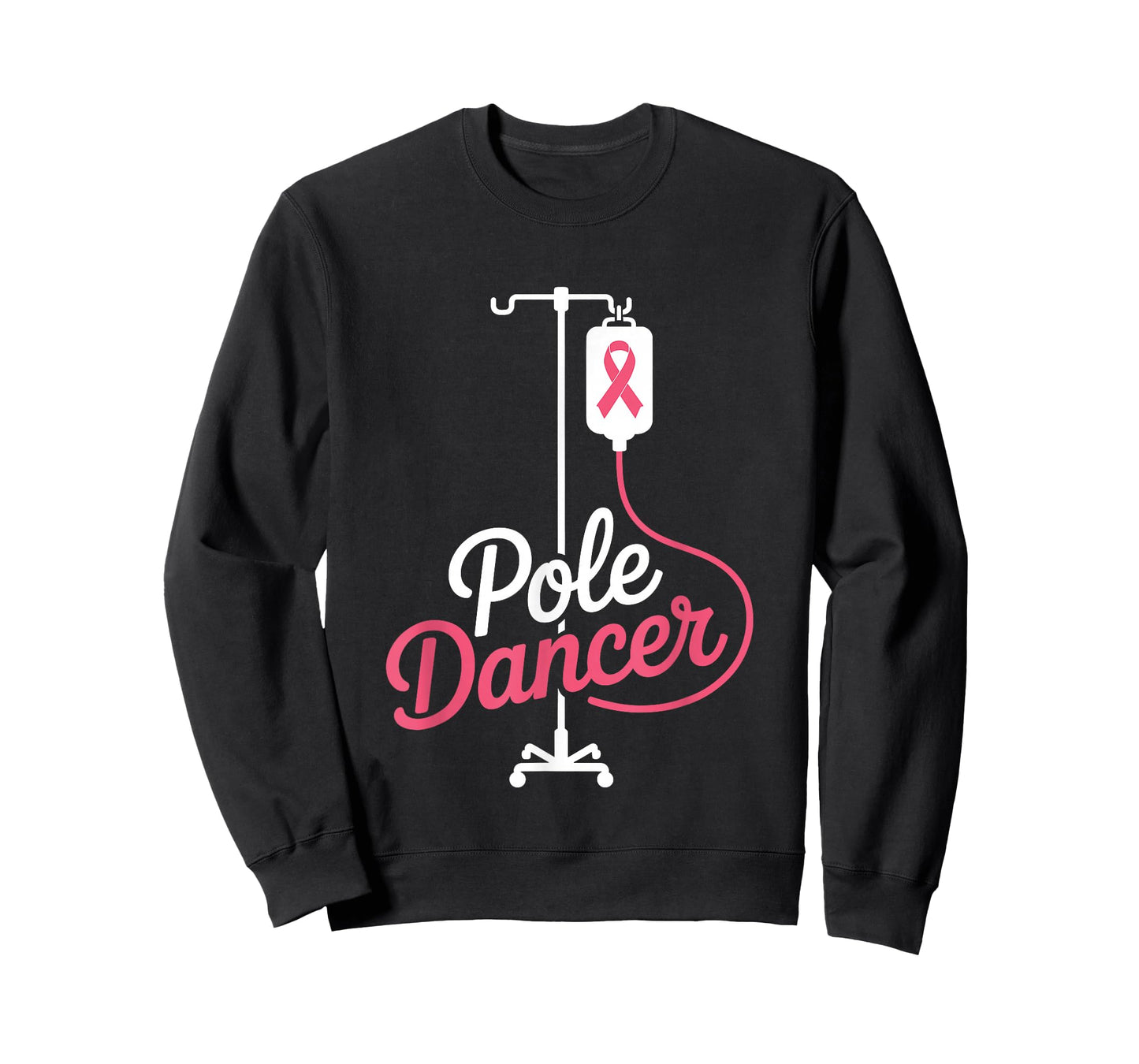 Chemo Day Nurse Nursing Pole Dancer Breast Cancer Fighter T-Shirt