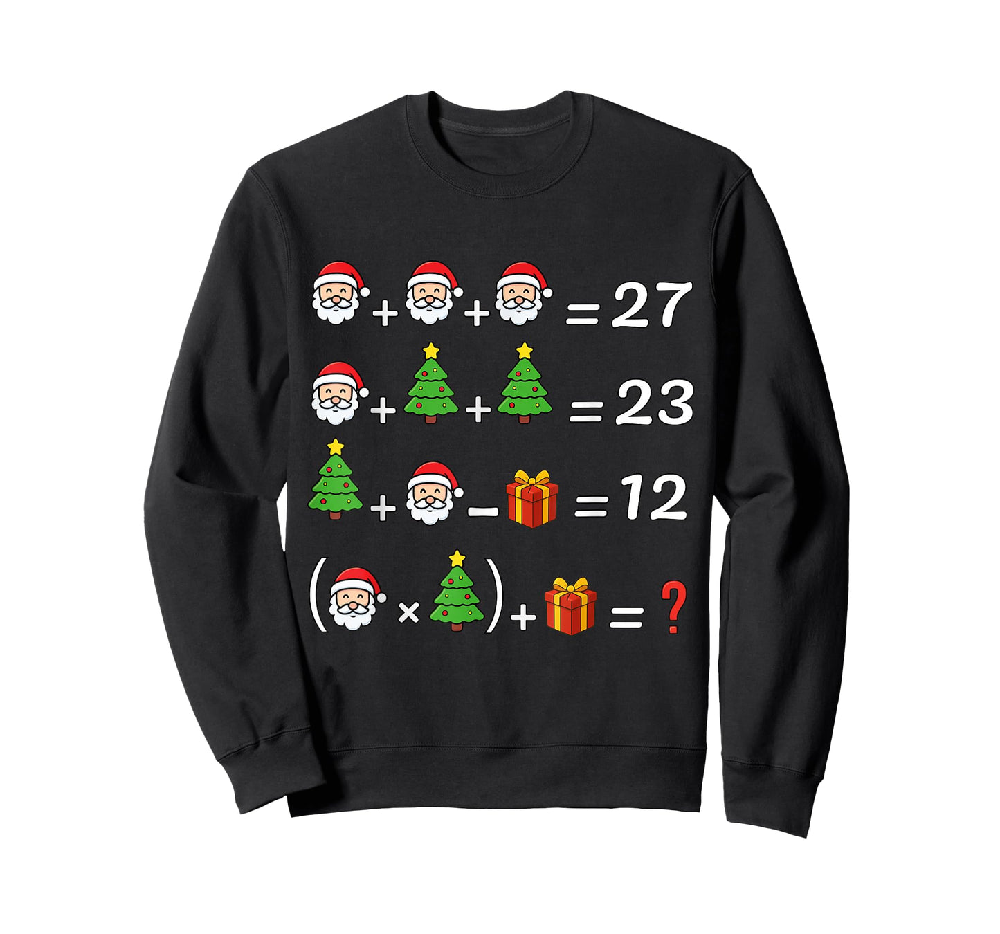 Funny 67 Meme Christmas Math Teacher Santa Six Seven Puzzle T-Shirt