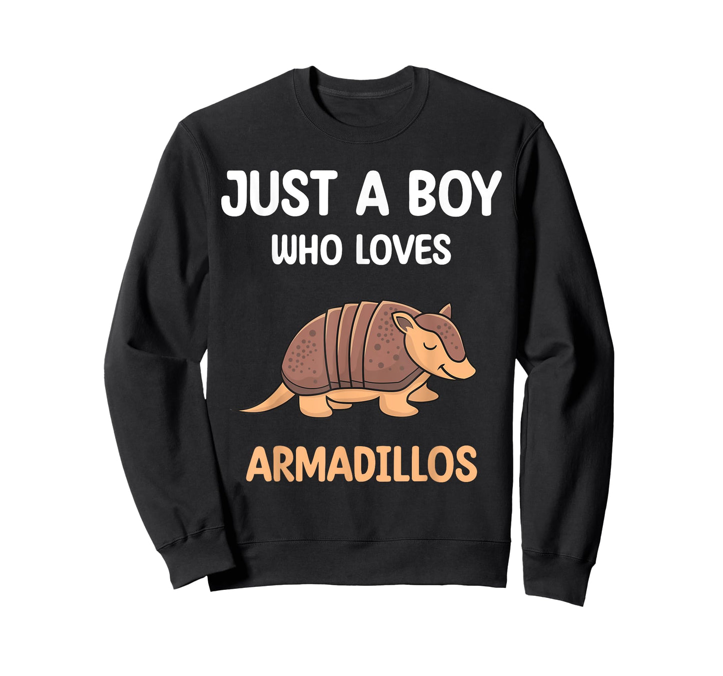 Armadillo Just A Boy Who Loves Armadillos Kids Boys Toddler T-Shirt
