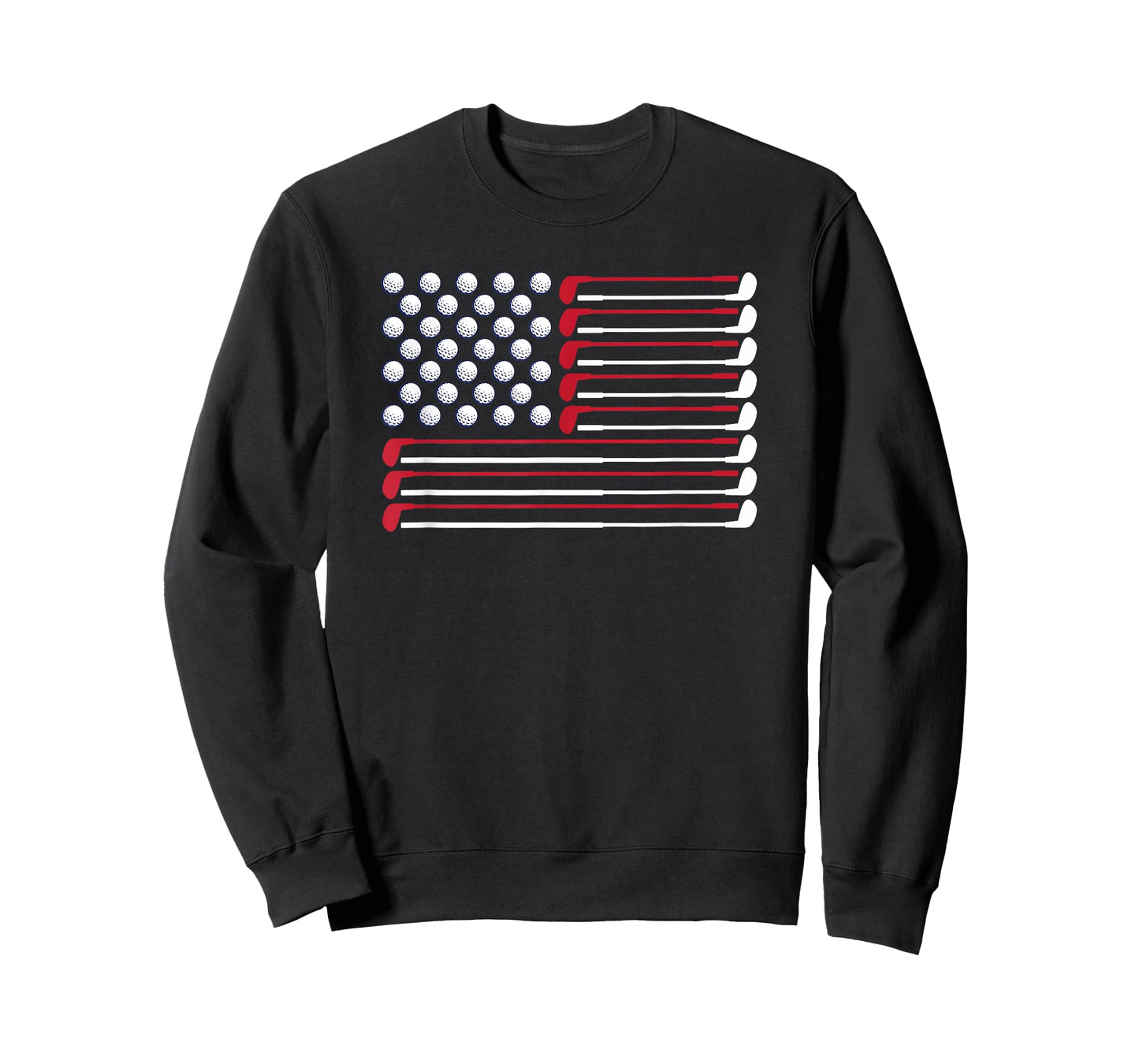 Golf American Flag Golf Player Lover Golfing Golfer T-Shirt