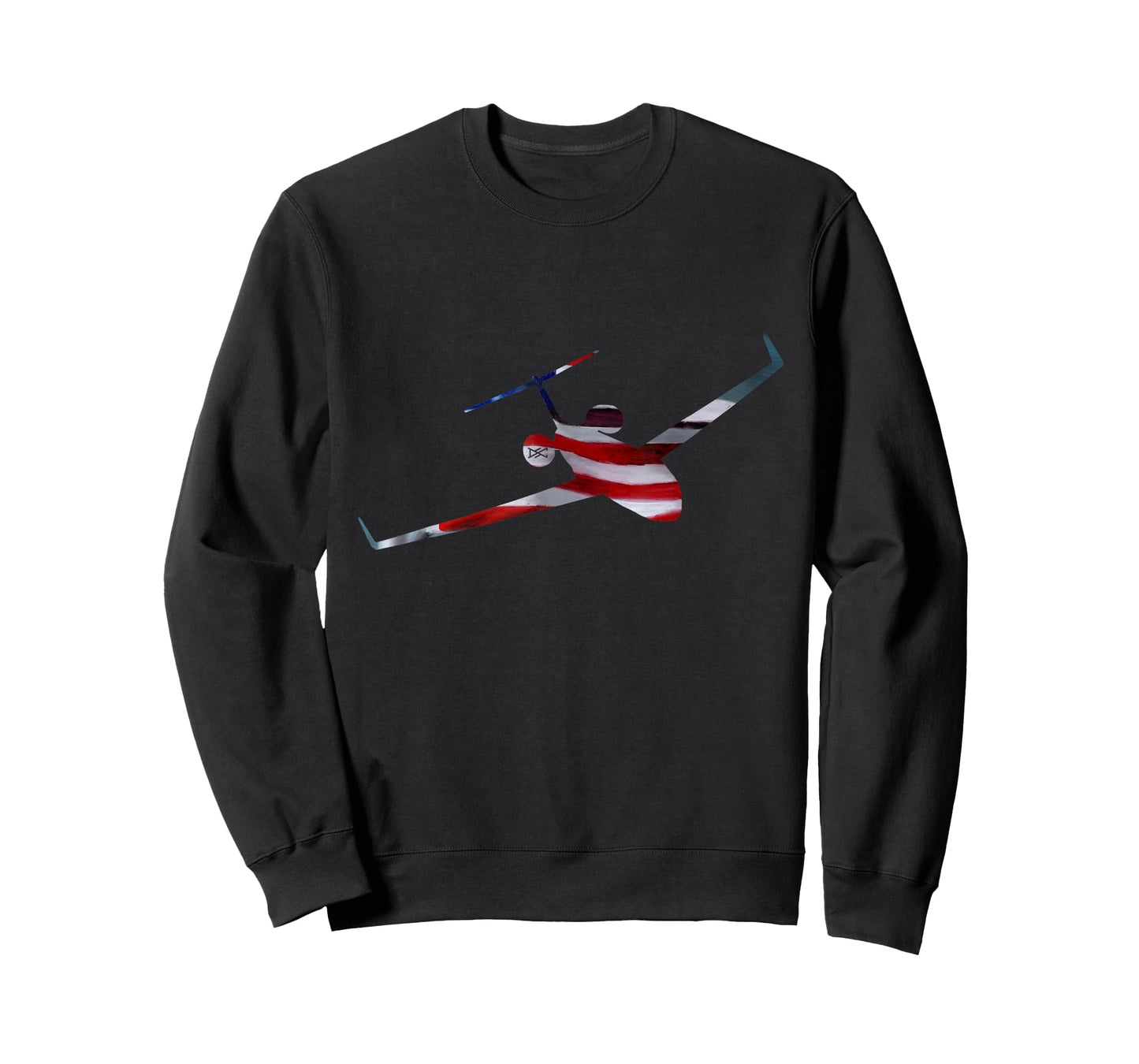Gulfstream GV American Flag Silhouette T-Shirt