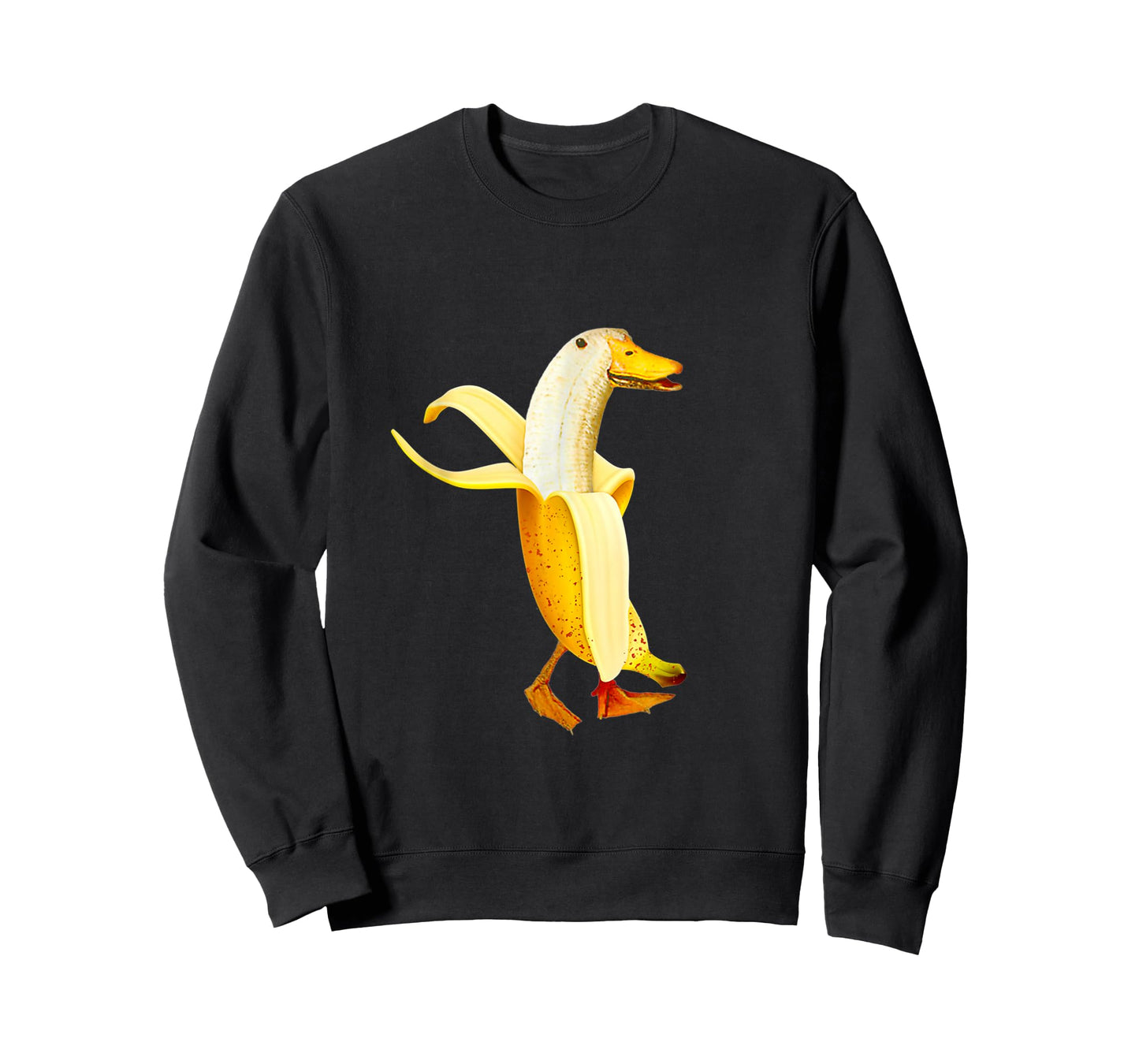 Banana Duck. Funny Anthropomorphic Fruit Animals T-Shirt