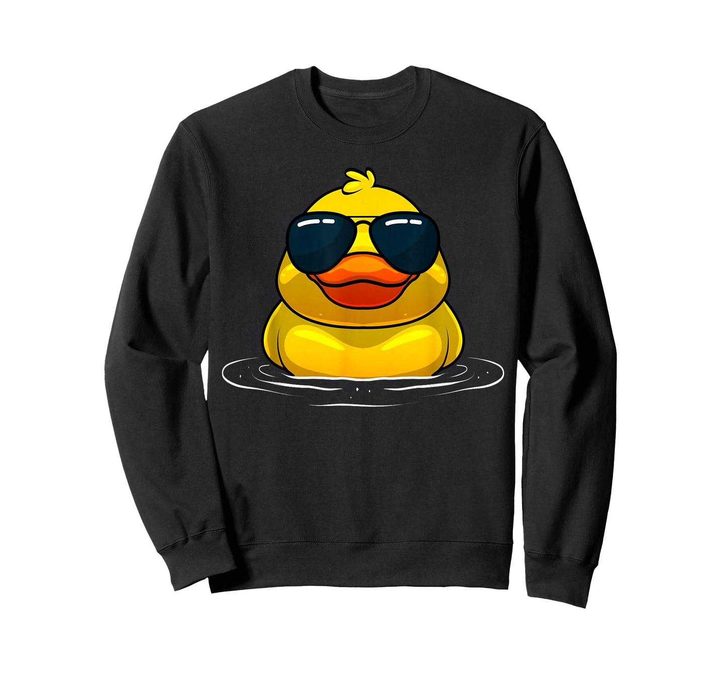 Cool Duck For Men Women Kids Rubber Duck Lovers Sunglasses T-Shirt