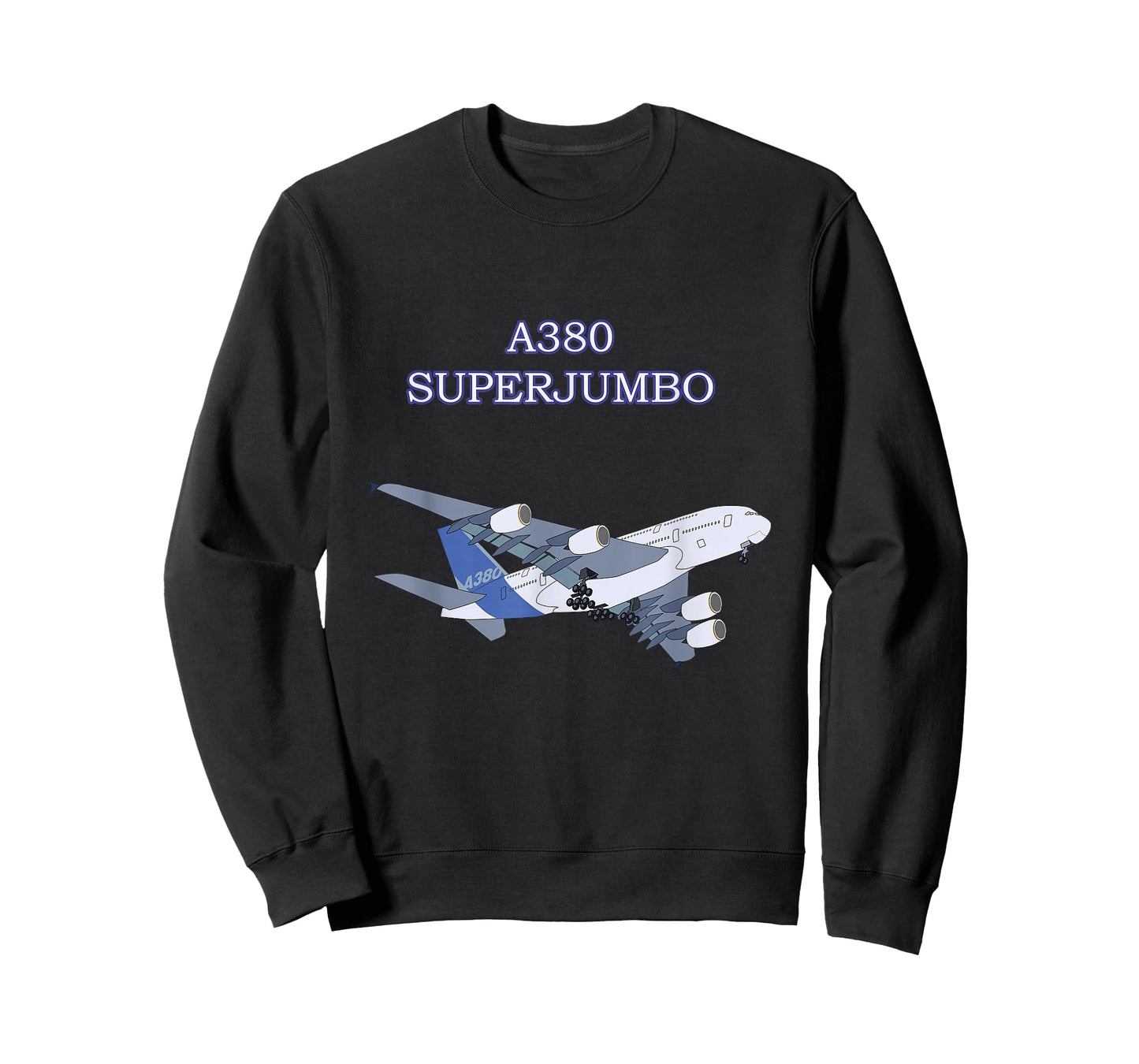 A380 SUPER JUMBO AIRPLANE ADULT KIDS CHILDREN PLANE T-SHIRT T-Shirt