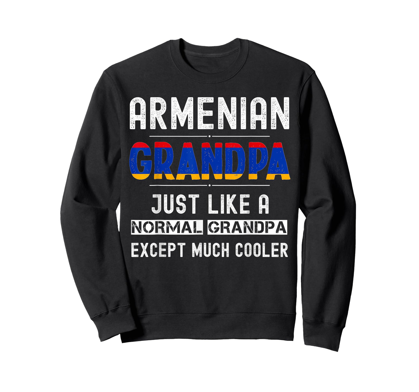 Armenian Grandpa fathers day from kids funny men birthday T-Shirt