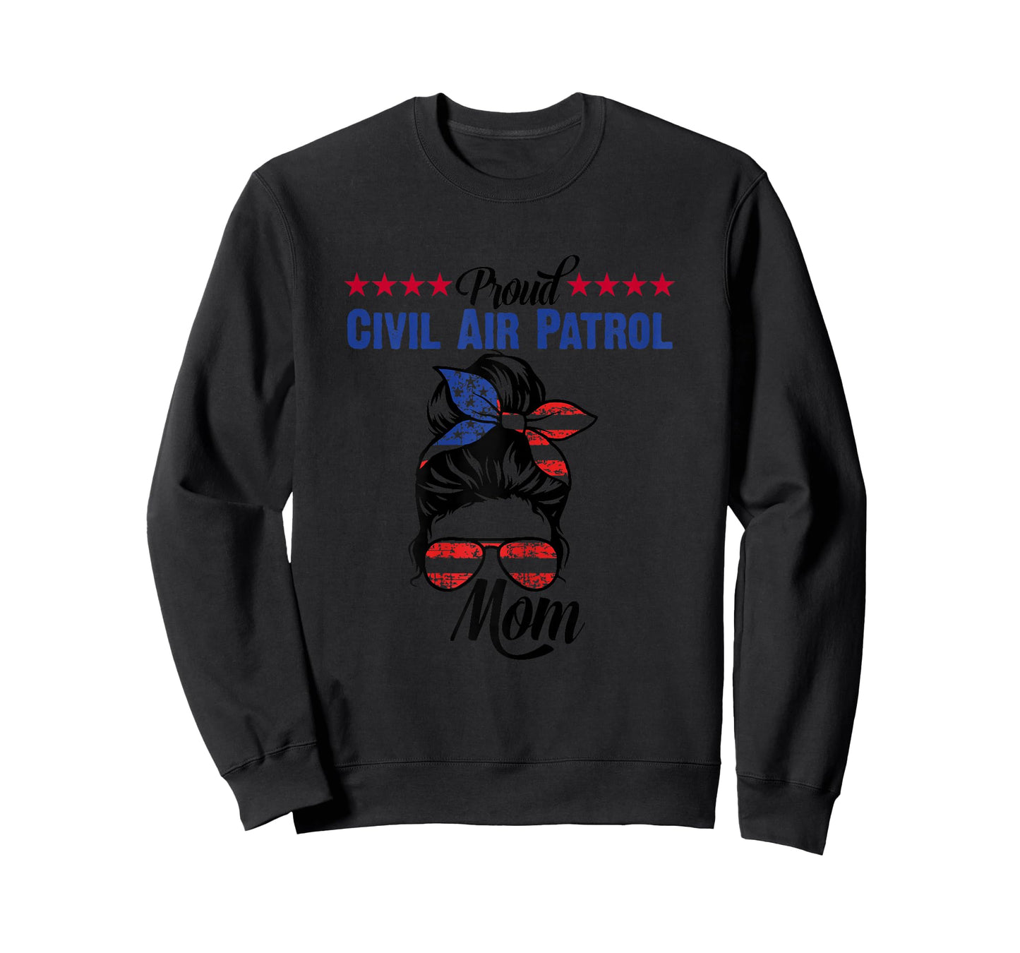 Proud Civil Air Patrol Moms Apparel for Cadets Mother T-Shirt